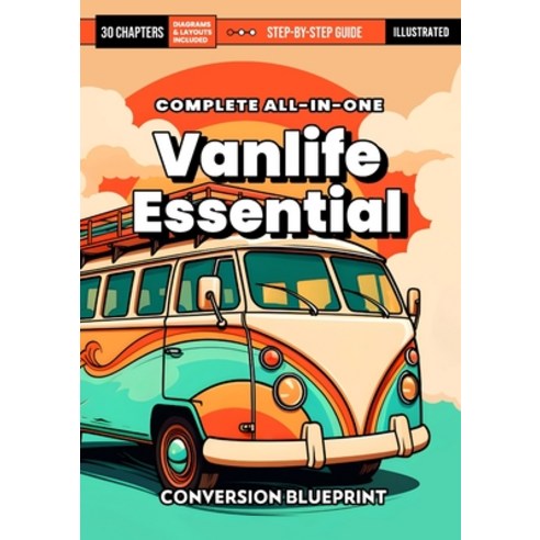 (영문도서) Vanlife Essential 2025 (English): Complete All-In-One Blueprint Guide Paperback, Lulu.com, English, 9781326725778