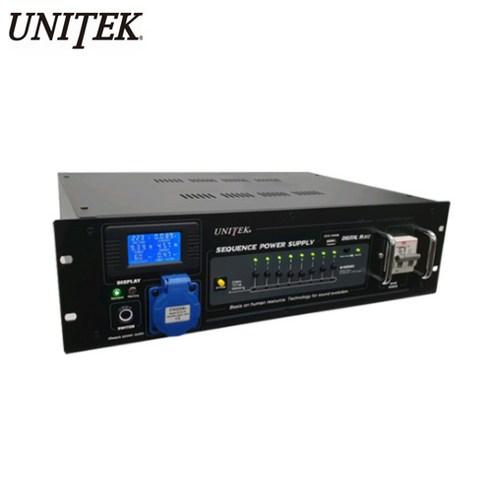 UNITEK DIGITAL M812 유니텍 대용량 순차전원공급기