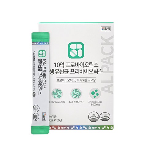 알팩 10억 프로바이오틱스 생유산균 프리바이오틱스, 30포, 1박스