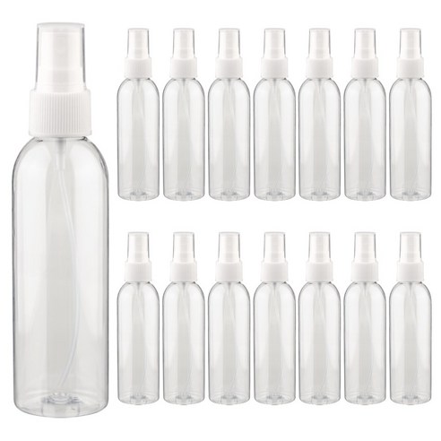 27리빙 스프레이 공병, 15개, 250ml 화이트캡 투명