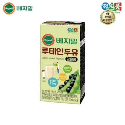 베지밀 루테인 두유, 190ml, 64개