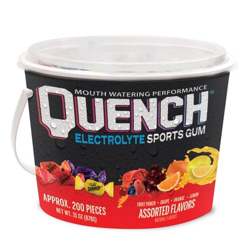 Quench 과일맛 껌 200개입, 878g