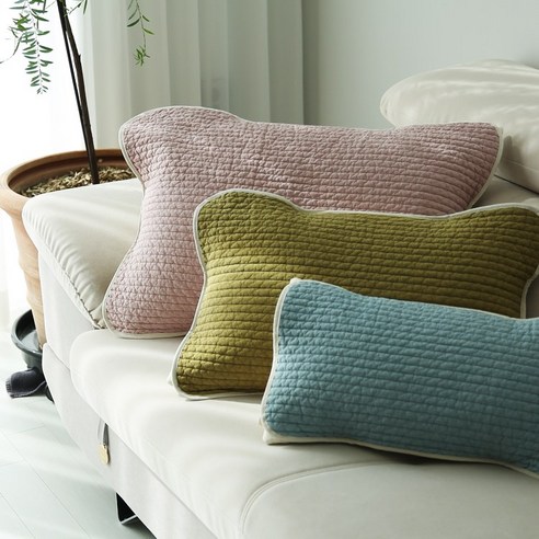 100수 순면 누빔 베개커버, 당신의 숙면을 위한 섬세한 선택