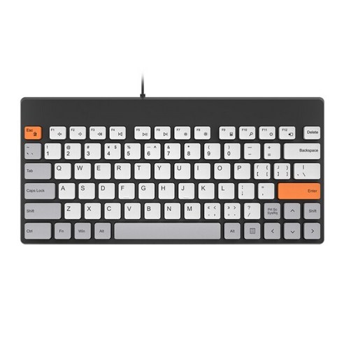 [시요] 2.4G 무선 키보드 마우스 콤보 Protable 게임 키보드 Slient 버튼 미니 PC 게이머 키보드 마우스 키트 맥북 노트북, keyboard black, 하나, 하나