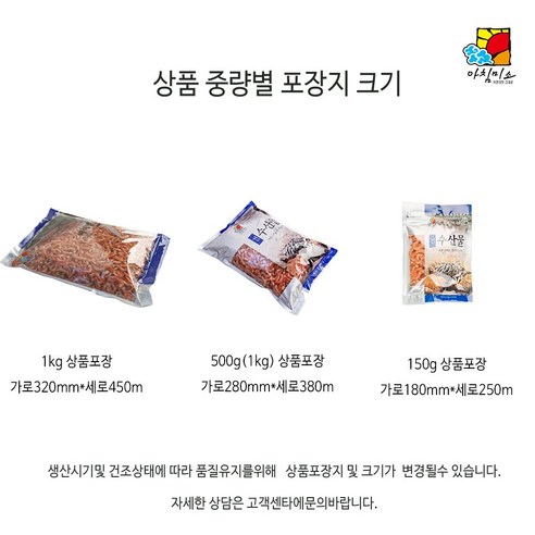 다용도 건새우, 손질된 상태, 냉장 또는 냉동보관