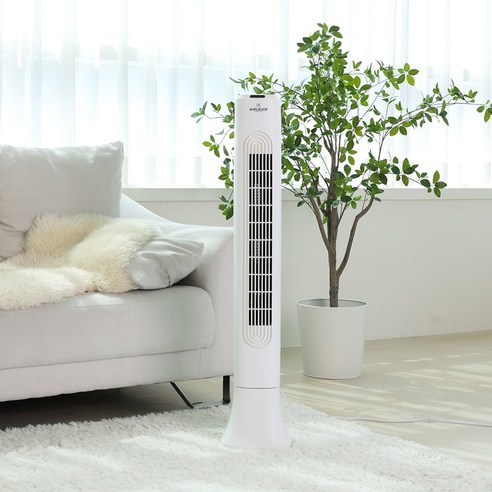 날개 없는 선풍기의 혁명: EUR0 리모컨 슬림형 타워팬