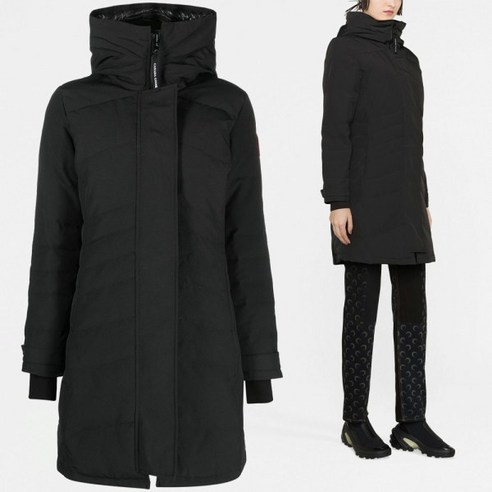 캐나다구스  [canada goose] 22FW 캐나다구스 LORETTE 로레트 패딩 점퍼 블랙 209