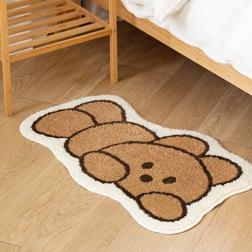 로마네 DONATDONAT 쉐입 발매트 러그 버전 3 – 코지베어 디자인 로마네발매트