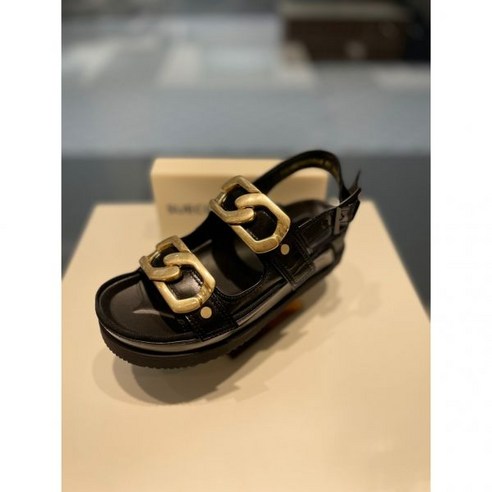 [슈콤마보니] SUECOMMA BONNIE originals DG2AM23039BLK Poly chain sandal(black)