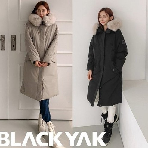 블랙야크 블랙야크 여성 세미오버핏 미들 구스 다운 M윈터디퍼롱다운자켓-2 1BYPAW3516