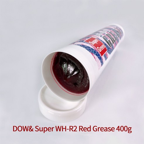 다우기업 구리스건 카트리지 타입 DOW& Super WH-R2 Grease Red 400g, 1개 Best Top5