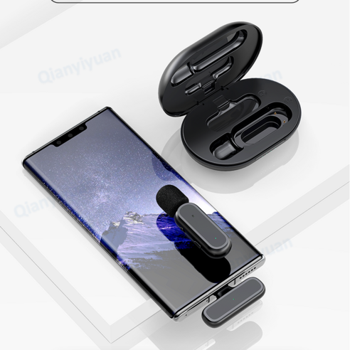 스마트폰 개인방송 무선 마이크 아이폰 갤럭시 2.4G, 아이폰 1인용