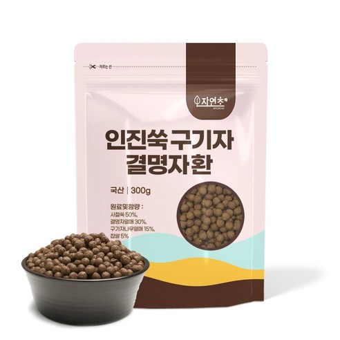 인진쑥구기자결명자환 600g 인진쑥 구기자 결명자 환, 1개