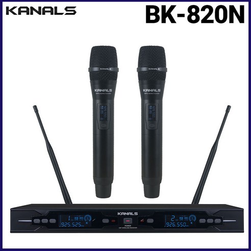 앱코 유선 구즈넥 스탠드 마이크, 0 MP400(WHITE) 1개 10 카날스 BK-820N 무선 마이크 학교 교회 강연용 공연용 2채널 무선 시스템, 3) 핀마이크 + 핀마이크