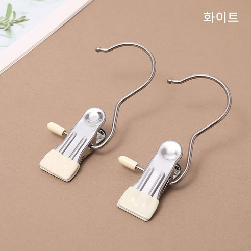 홈앤니드 녹슬지않는 공간짱 바지걸이, 10개