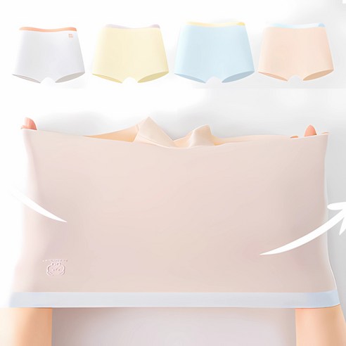 #2137 LUMANOKI 여학생 시원한 냉감원단 4종세트 사각드로즈