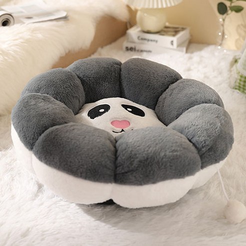 베스펫 강아지 컬러 꿀잠 방석, 블랙