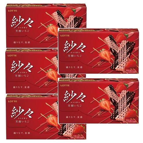 일본과자 롯데 사샤 초콜릿 69g