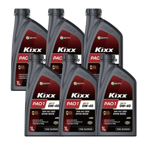 GS 킥스 파오1 엔진오일 0W40: 엔진 보호의 정수 킥스파오10w40