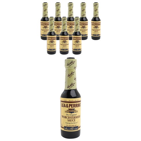 리앤페린스 더 오리지널 우스터 소스 글루텐 프리 무지방 올 내추럴, 148ml, 9개