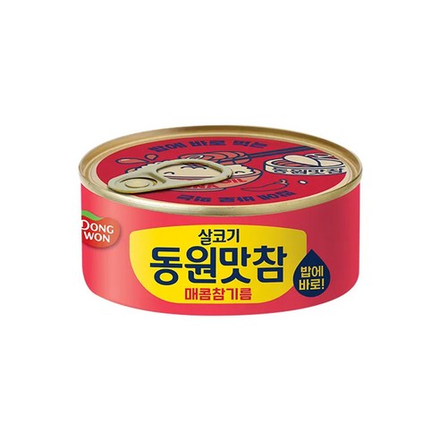 동원 살코기 동원맛참 매콤참기름 통조림