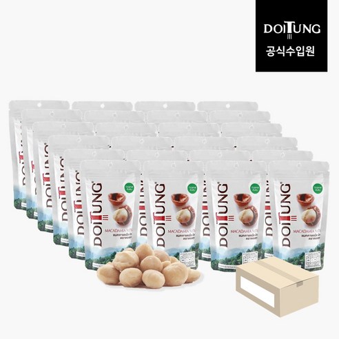 도이퉁 오븐에 구운 프리미엄 마카다미아 넛 오리지널, 24개, 90g, 24개