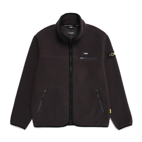 내셔널지오그래픽 코버스 경량 플리스 집업 차콜 남여 공용 뽀글이 플리스 양털 후리스 N224UFJ940