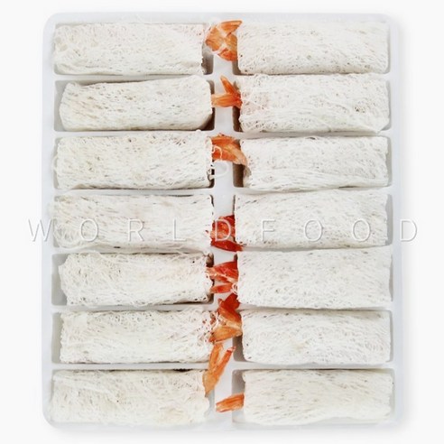월드푸드 냉동 베트남 그물망네트 새우짜조롤 CHA GIO RE CON TOM, 350g, 2개