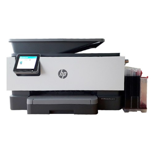 HP 오피스젯 프로 9010 잉크젯 복합기 + 무한 잉크 공급기 SNPRC-1803-01 800ml - 잉크젯 복합기 | 쿠팡