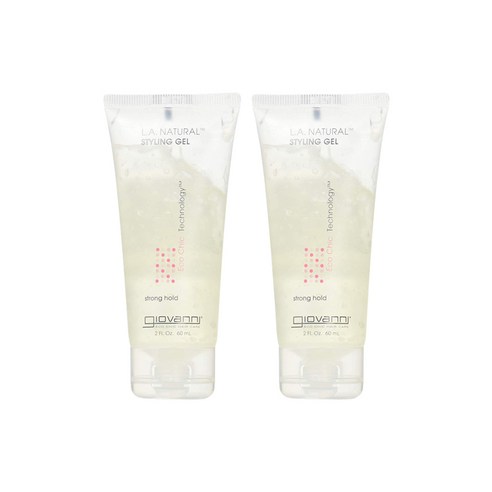 지오바니 L.A. 내추럴 스타일링 젤 강한 고정력, 60ml, 2개
