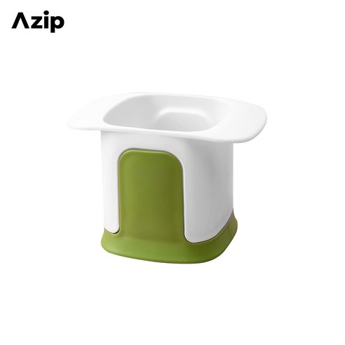 Azip 에이집 다기능 채칼 만능 채썰기 슬라이서 절단기, 1개, 화이트+그린