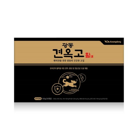 광동 반려동물 견옥고 활 종합영양제 5g x 30p, 홍삼 + 아카시아꿀 혼합맛, 1개, 뼈/관절강화