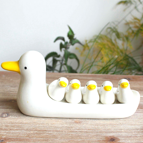 품격있는 식탁, 사랑스러운 오리 가족과 함께