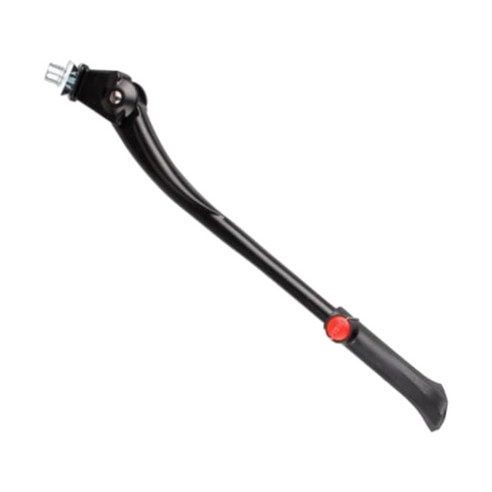 BMX 24-26 ''''자전거 도로 자전거 용 자전거 스탠드 센터 마운트 지원 자전거 사이드 킥스탠드, 검은 색, 알루미늄 합금