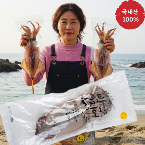 월척수산 국내산 동해 경북 영덕 반건조 오징어 10미 피데기 해풍, 900g-1kg, 1박스 - 반건오징어 | 쿠팡