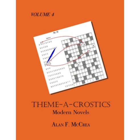 (영문도서) Theme-A-Crostics: Modern Novels Paperback, Independently Published, English, 9781692953638
