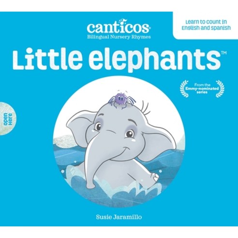 Little Elephants / Elefantitos: Bilingual Nursery Rhymes Board Books, Encantos, English, 9781945635496