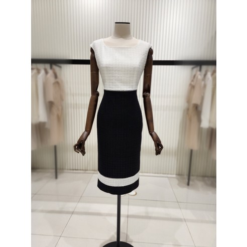 [모조에스핀] 큐빅 디테일 슬리브리스 원피스S232MSE036(1994496)