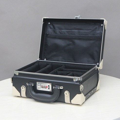 가방몰 칸막이가방 OCR7005-BLACK 36.3x27.3x14.5cm 오카리나 악기 뷰티 화장품 여행 캠핑 코스메틱 카메라 대형 다용도케이스