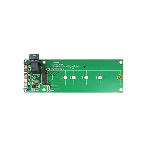 SATA 및 Mini 사스 SAS SFF8643에서 M.2 PCIe SSD 어댑터