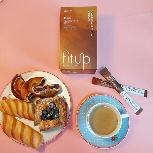 건강하고 편리한 단백질 커피의 혁명, 카페 컴포어 스테비아 단백질 커피 믹스