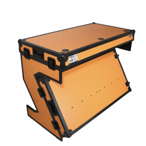 [디제이테이블]Prox Z shape table Orange on Black w/ Wheels, 방문수령