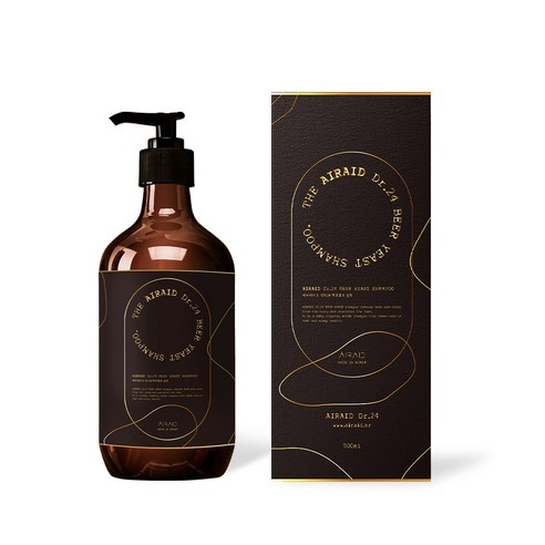 에어에이드 맥주 효모 예방 약산성 유래성분 샴푸 500ml 1개