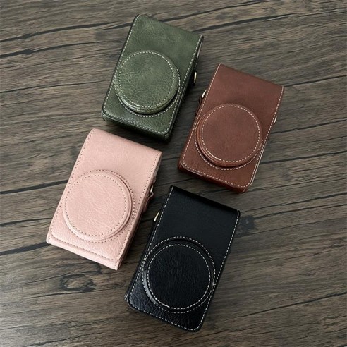 리코 RICOH GR3 GR3X 가죽 케이스, 다크 브라운