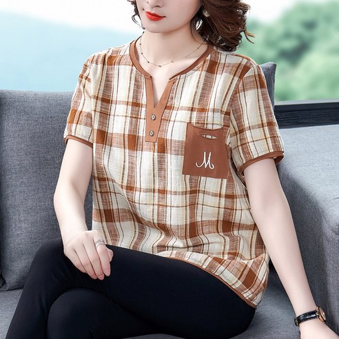 여름철 엄마들의 필수 아이템, 에디에퀸 엄마옷 티셔츠
