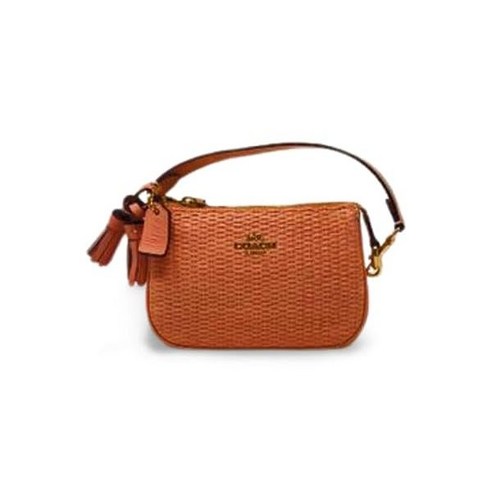 Coach 코치 여자 놀리타 15 밀짚 가죽 여자핸드백