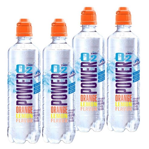 농심 파워오투 오렌지레몬 500ml x 24PET, 24개