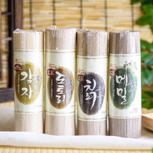 (대한생활안전)국수 4종세트(도토리+메밀+감자+칡), 쿠팡네트웍 1, 쿠팡네트웍 본상품선택