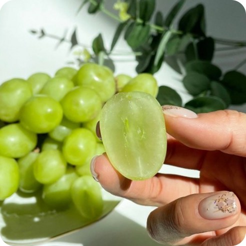 올바른농장 오톰크리스피 씨없는 청포도, 2개, 800g