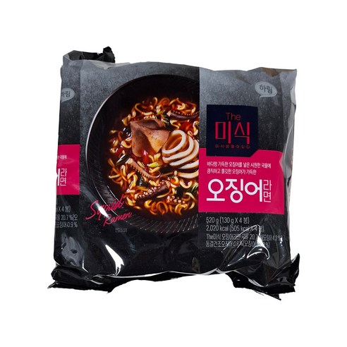 더미식 오징어라면 130g, 16개